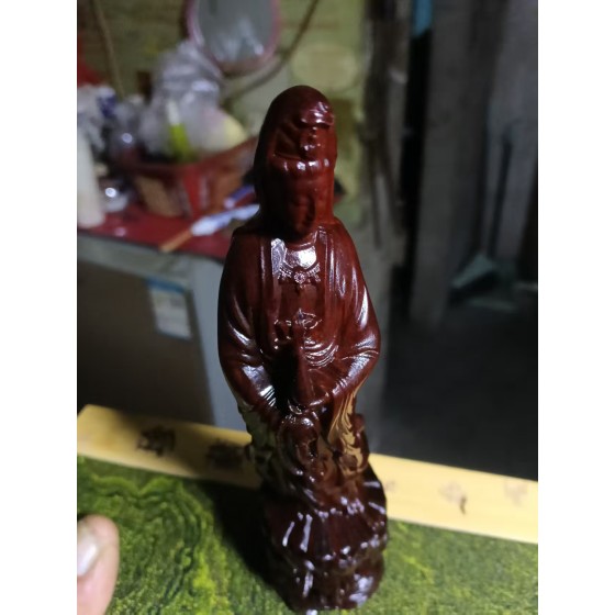 Blood Sandalwood Guanyin Statue