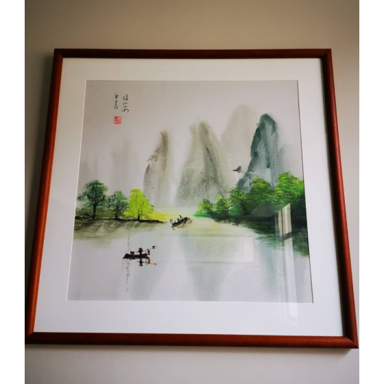 Chinese Landscape Painting Stream‑River Landscape