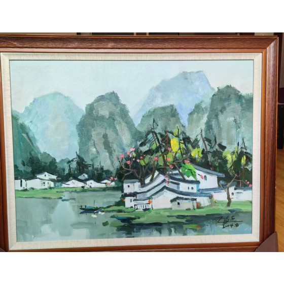 Zou Shifang Oil Painting