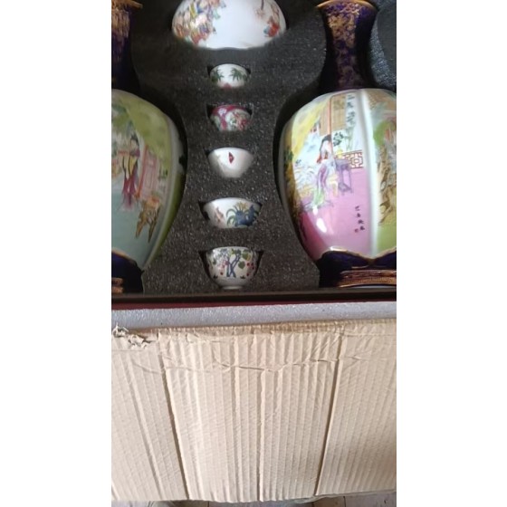 Wang Xiliang Twelve Beauties Porcelain Set
