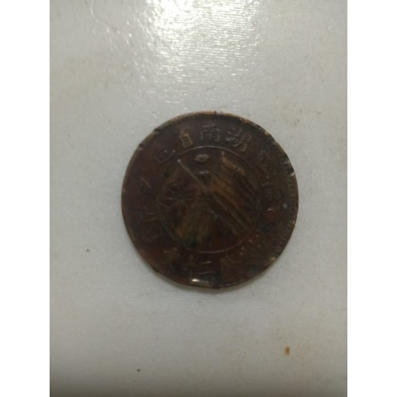 Double‑Flag Copper Coins