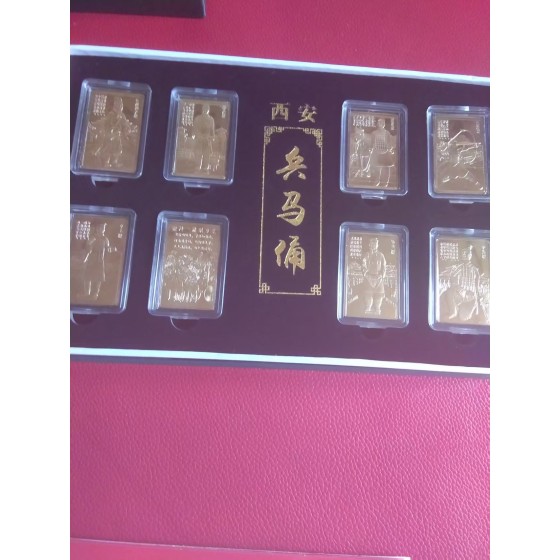 Xi’an Terracotta Warriors Square Badge Set