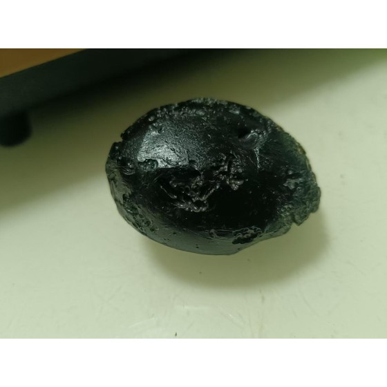 Natural Black Glass Meteorite