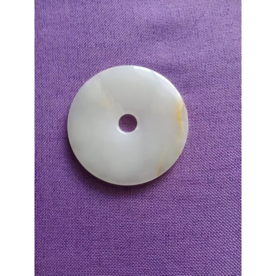 White Jade Huai Gu Peace Buckle