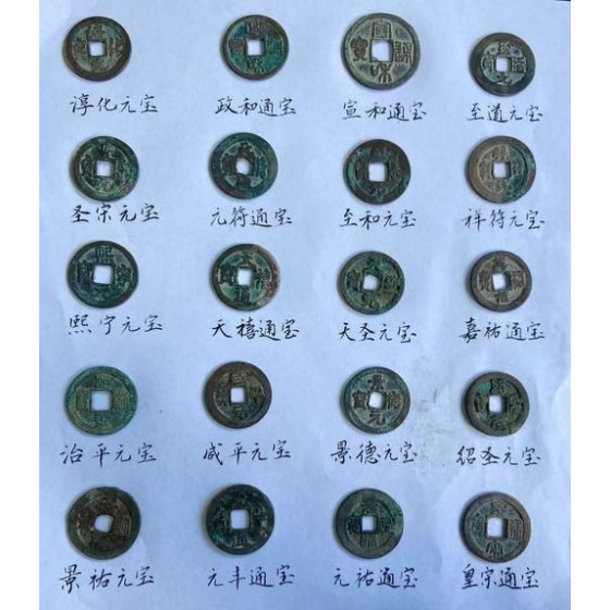 Northern Song Dynasty Coin Set