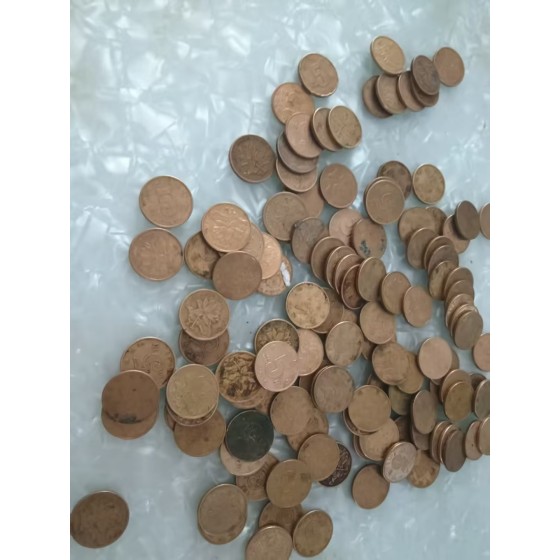 Group of Plum Blossom 5 Jiao Coins
